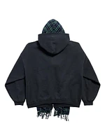 Unity Sports Icon Scarf Zip-Up Oversized Hoodie