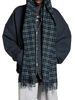 Unity Sports Icon Scarf Zip-Up Hoodie Oversized