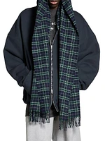 Unity Sports Icon Scarf Zip-Up Oversized Hoodie