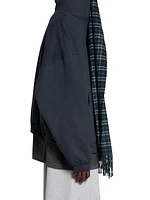 Unity Sports Icon Scarf Zip-Up Hoodie Oversized