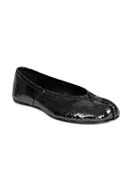 Tabi Leather Ballerina Flats