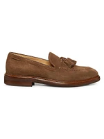 Tassel Suede Loafers