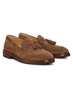 Tassel Suede Loafers