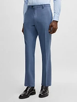 Slim-Fit Suit Micro-Patterned Performance-Stretch Cloth