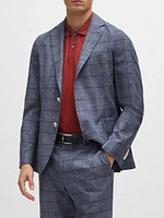 Slim-Fit Micro-Patterned Jacket