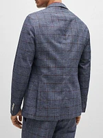 Slim-Fit Micro-Patterned Jacket