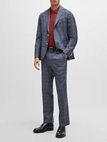 Slim-Fit Micro-Patterned Jacket