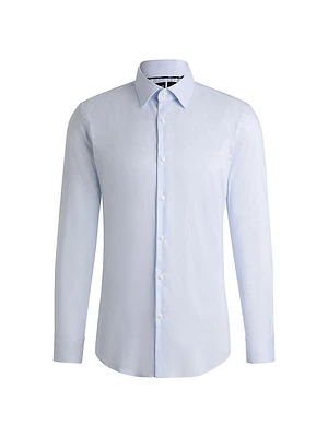 Slim-Fit Shirt Performance-Stretch Material