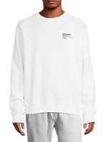 Logo Cotton Crewneck Sweater