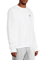 Logo Cotton Crewneck Sweater