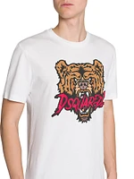 Bear Logo Regular-Fit T-Shirt