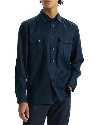 Military Linen Shirt