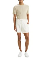 Jarin Linen-Blend Shorts