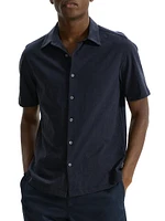 Noran Cotton Button-Front Shirt