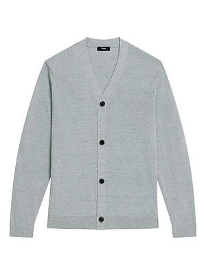 Larus Linen-Blend Cardigan