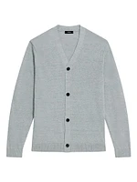 Larus Linen-Blend Cardigan