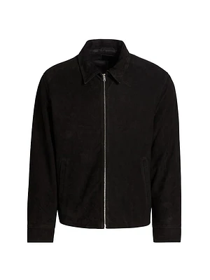 Hazelton Blouson Suede Jacket