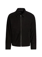 Hazelton Blouson Suede Jacket