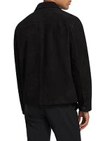 Hazelton Blouson Suede Jacket