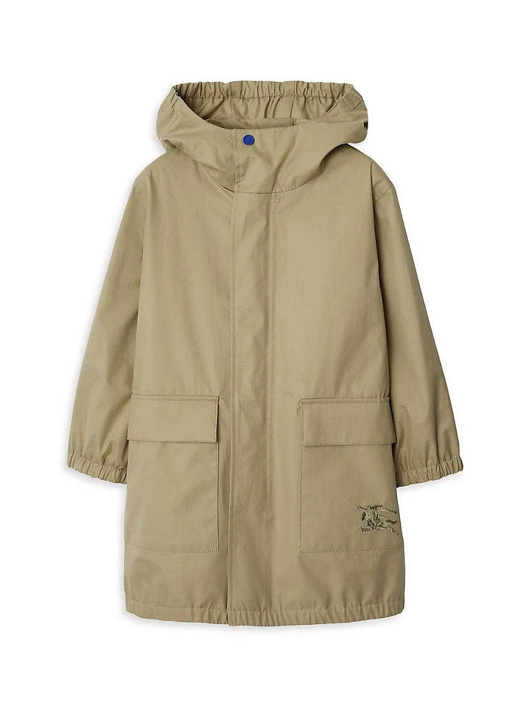 Little Boy's & Gabardine Rain Coat