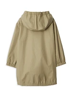 Little Boy's & Gabardine Rain Coat