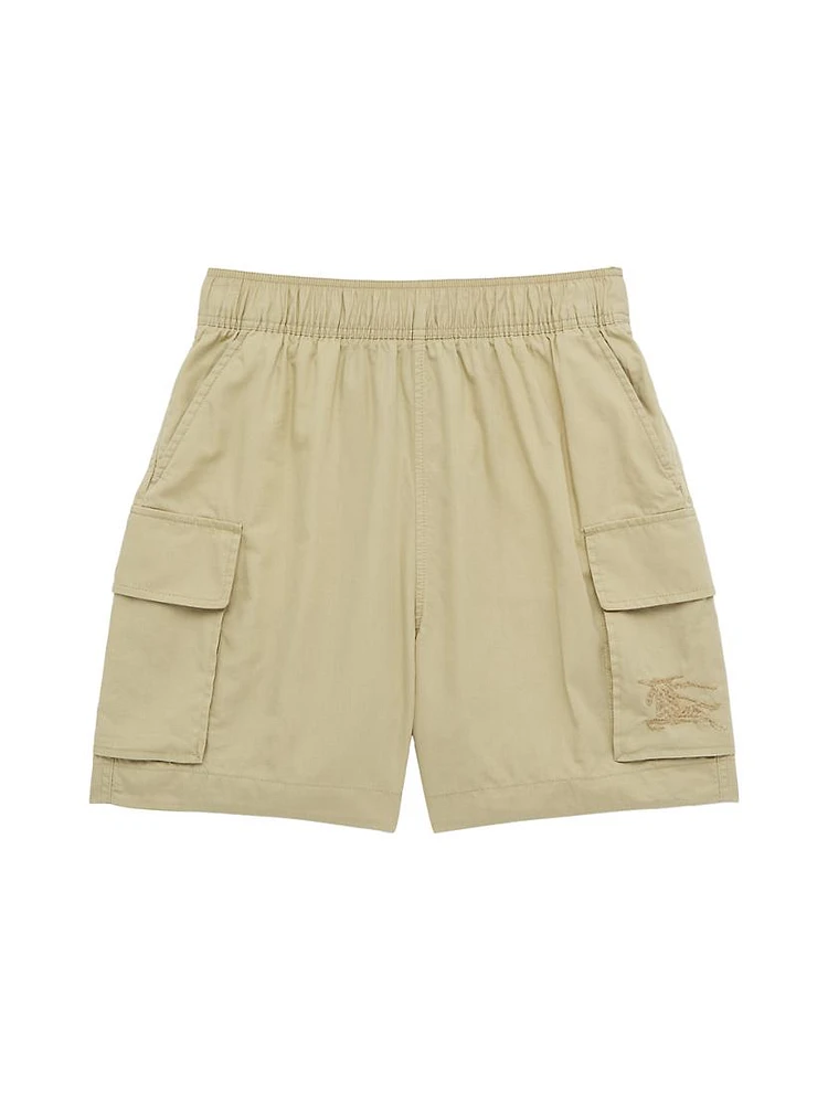 Little Boy's & Twill Cargo Shorts