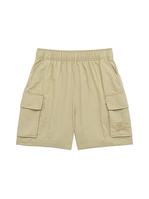 Little Boy's & Twill Cargo Shorts