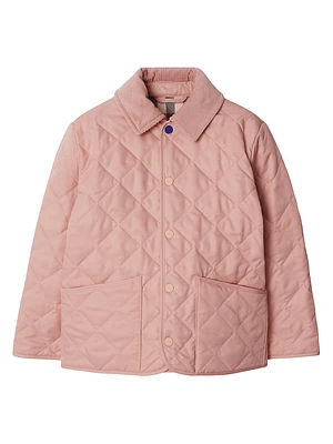 Little Girl's & Quilted Barn Jacket