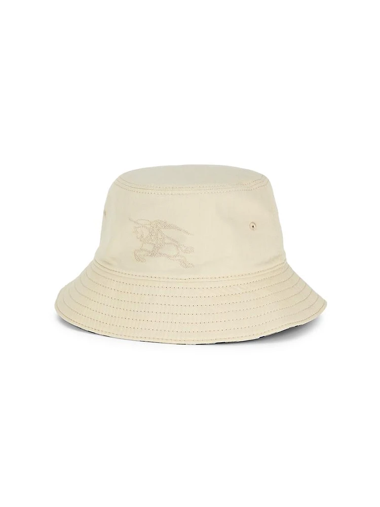 Little Kid's & Reversible EKD Embroidered Bucket Hat