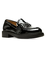 Celine 35MM Horse-bit Patent Leather Loafers