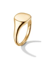 DY Pinky Ring 18K Yellow Gold, 9.7MM