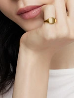 DY Pinky Ring 18K Yellow Gold, 9.7MM