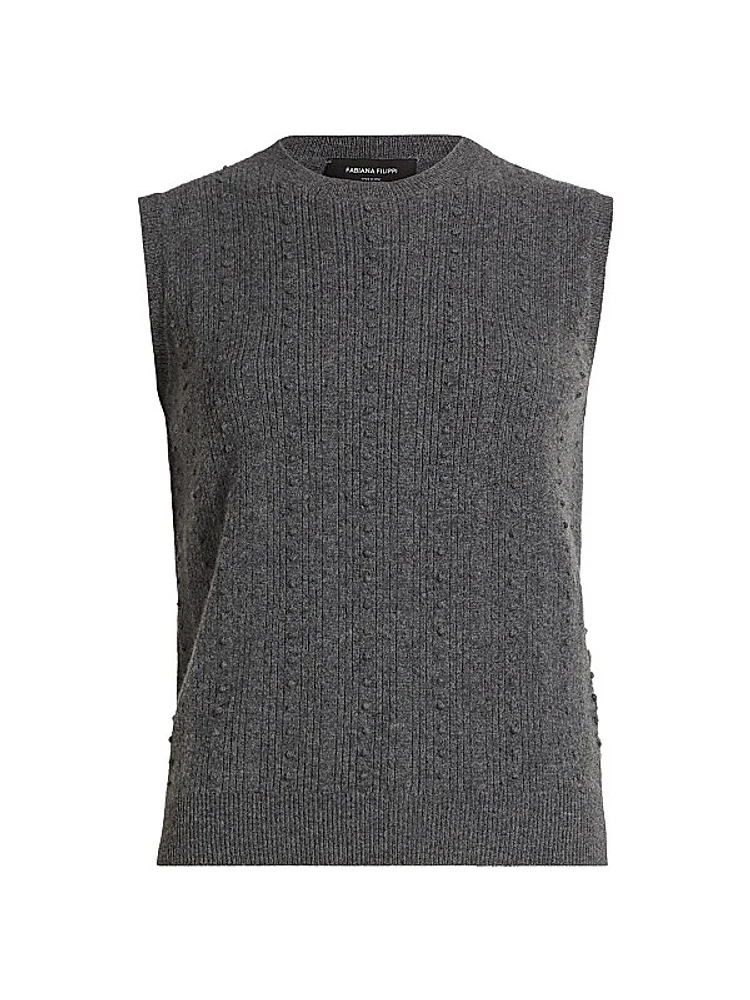 Wool-Blend Sweater Vest