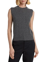 Wool-Blend Sweater Vest
