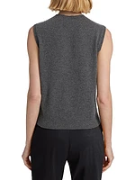 Wool-Blend Sweater Vest