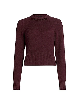 Cropped Cashmere Sweater