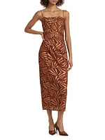 Nonie Lace Midi-Dress