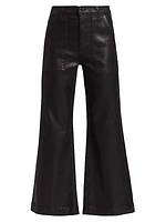 Clifford Cropped Metallic Denim Pants