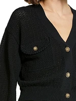 Flap Pocket Cardigan