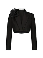 Tailored Cropped Blazer