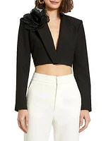 Tailored Cropped Blazer