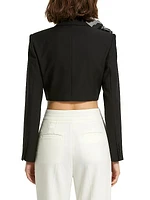 Tailored Cropped Blazer