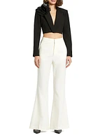 Tailored Cropped Blazer