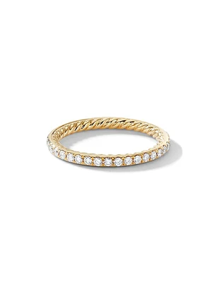 DY Eden Band Ring 18K Yellow Gold