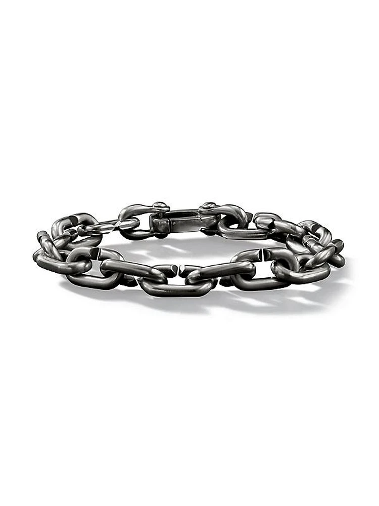 Chain Links Bracelet in Sterling Silver, 10.3MM