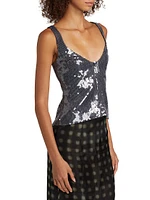 Devereau Sequined Top