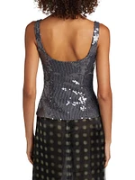 Devereau Sequined Top