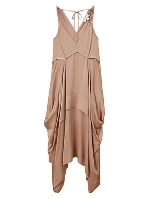 Demi Sleeveless Handkerchief Dress