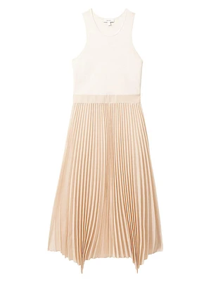 Marnie Pieced Pleated Dress