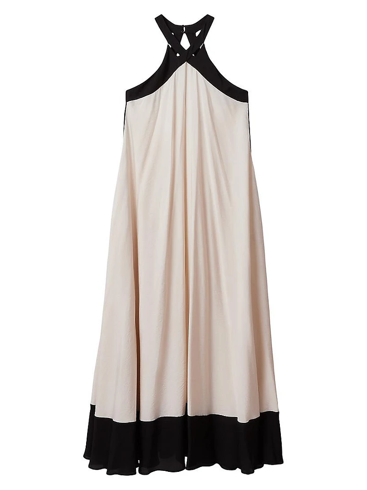 Aubree Halter Maxi Dress